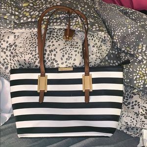 Black and white aldo bag
